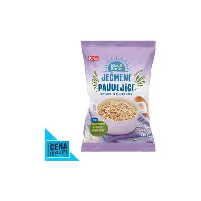 Ječmene pahuljice 250g Rise&smile