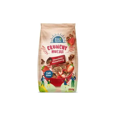 Musli crunchy čok jag 350g rise&smi