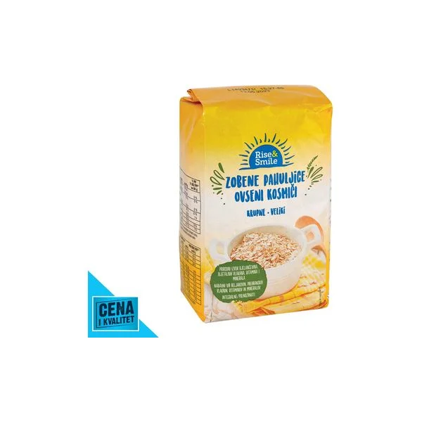 Pahuljice ovsene cz 500g Rise&smile