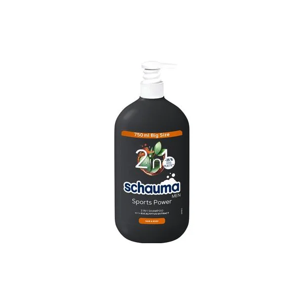 Schauma šampon za kosu sports power 750 ml