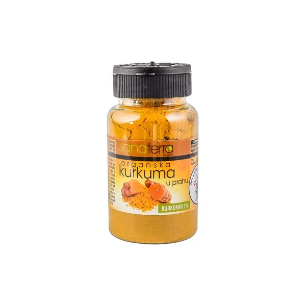 KURKUMA U PRAHU 50G ORG SANATERRA