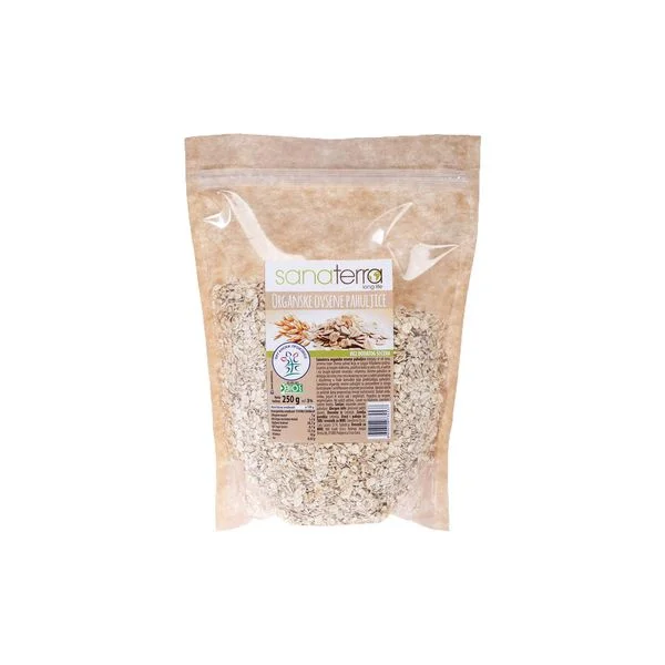 Ovsene pahuljice org 250g Sanaterra