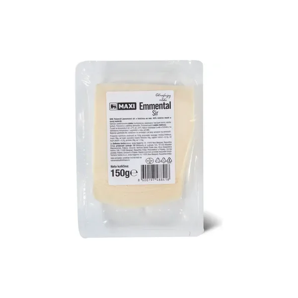 Sir Emmental Maxi 150g slajs