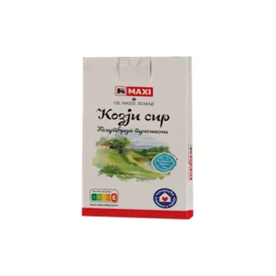 Sir kozji polutvrdi kriska 200g ONZ 45mm