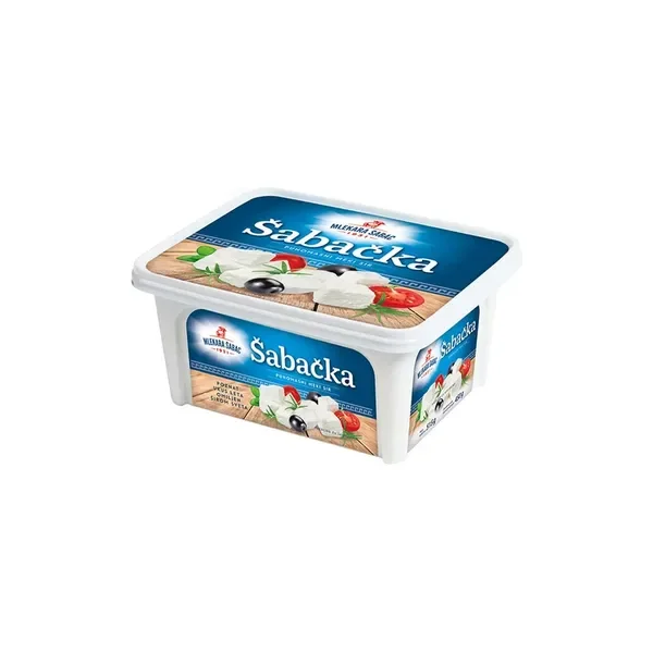 Šabačka 45% 450g punomasni meki sir mlekara šabac