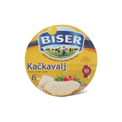 Biser kačkavalj topljeni 140g