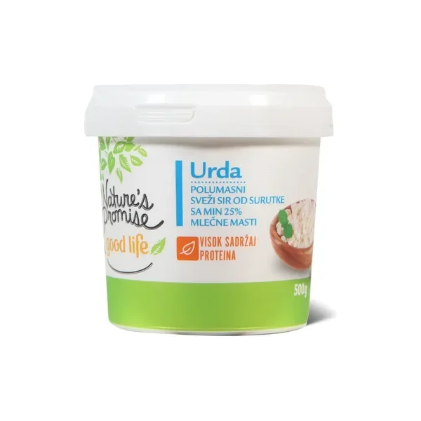 Sir urda Nature's Promise 500g