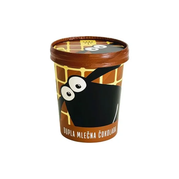 Sl.dupla mlecna cokol.Crna ovca 300g