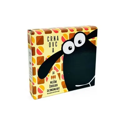 Sl.ml.cok.sa zrncima kafe Crna ovca3x72g