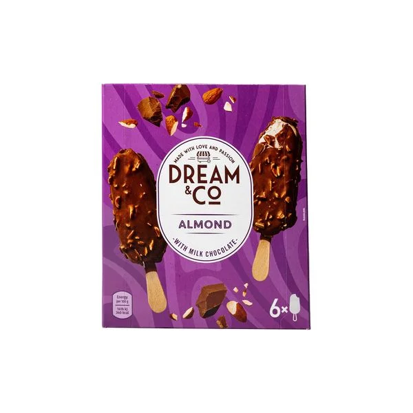 Sladoled badem stapic 6x120ml multipak