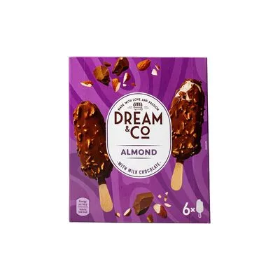 Sladoled badem stapic 6x120ml multipak