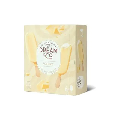 Sladoled bela cok.stap.6x120ml multipak