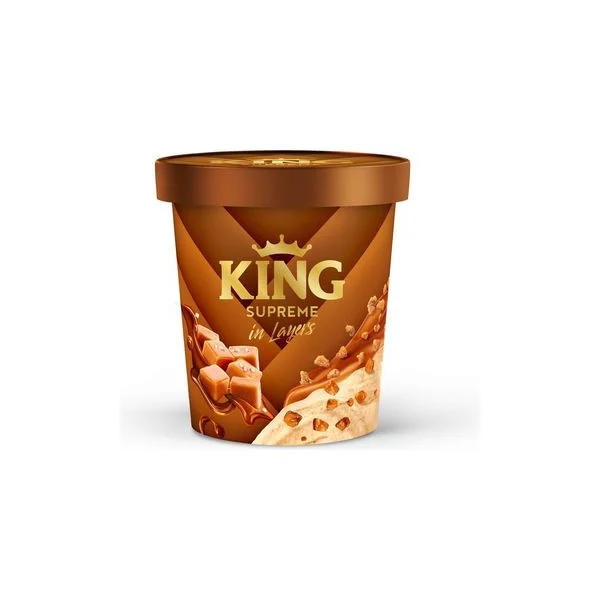 Sladoled King čaša caramel 450ml frikom