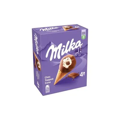 Sladoled Milka ball t cone 4x100ml