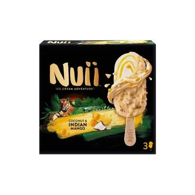 Sladoled nuii mango 3x90ml