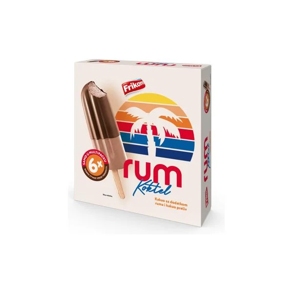 Sladoled rum koktel multipack 390ml. frikom