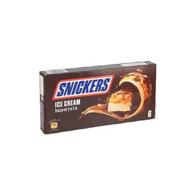 Sladoled snikers multipak 6x45,6g