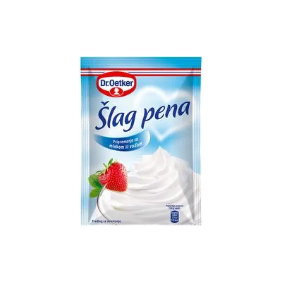 Slag pena 40g dr.Oetker