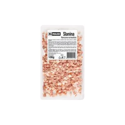 Slanina na kockice/zast.atm.Maxi 100g