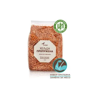 Heljda zrno oljuštena propržena 300g Slavuj f130x