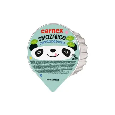 Pasteta cureca smazalica 50gr Carnex