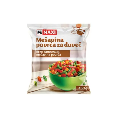 Smrznuta mesavina djuvec Maxi 450g