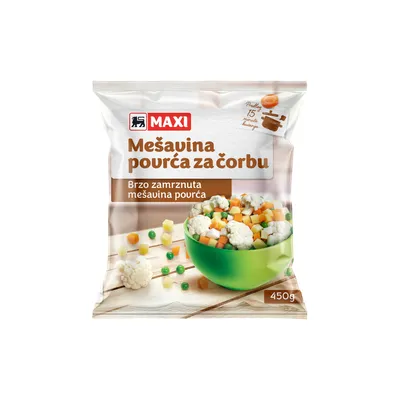 Smrznuta mesavina za corbu Maxi 450g