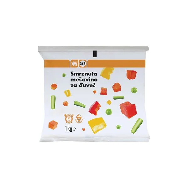 Smrznuta mesavina za djuvec Maxi 1kg