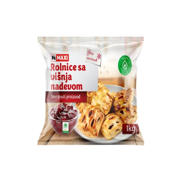 Smrznuta rolnica sa visnjom Maxi 1kg