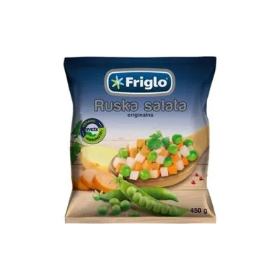 Ruska salata400gr Friglo