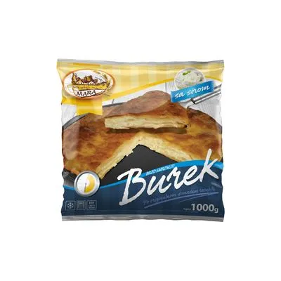 Burek sa sirom 1kg okrugli Mara