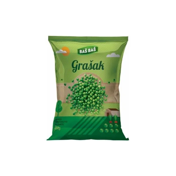 Smrznuto povrće grašak baš baš pb 450g