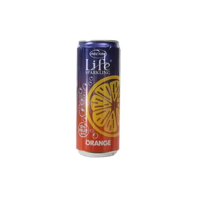 Life sparkling pomorandza 0.33l can