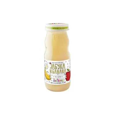Kašasti sok od jabuke i banane pt 130ml juvitana
