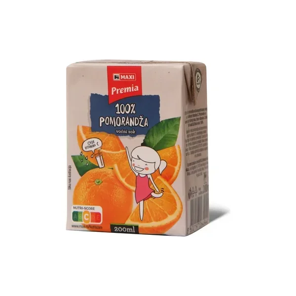 Sok pomoradza 100% Premia 0.2l