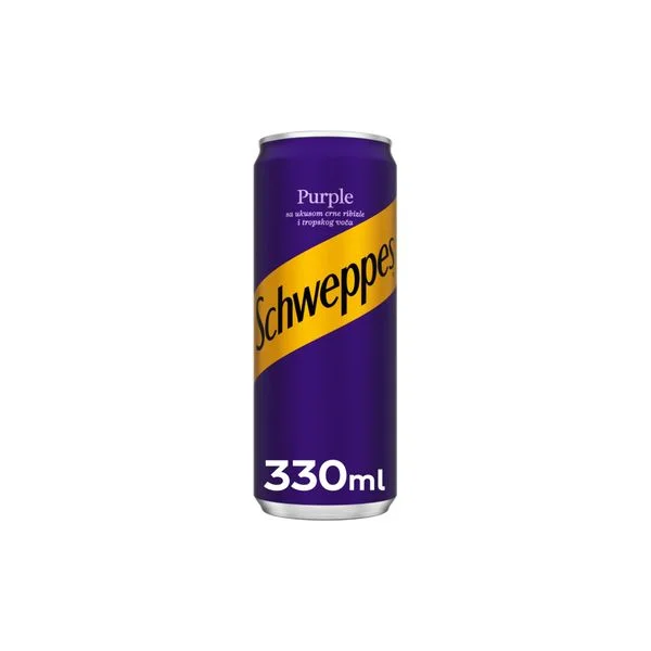 Sok schweppes purple 0.33l can