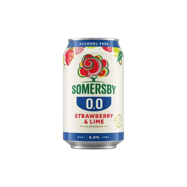 Somersby jagoda limenka 0% 330 ml