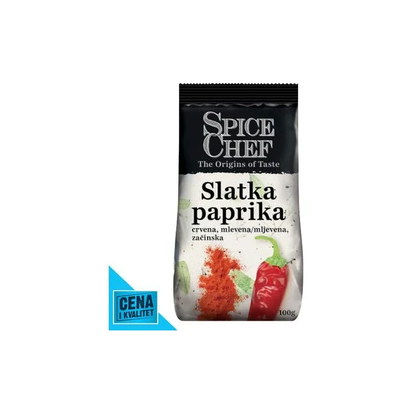 PAPRIKA MLEV SLATKA 100G SPICE CHEF