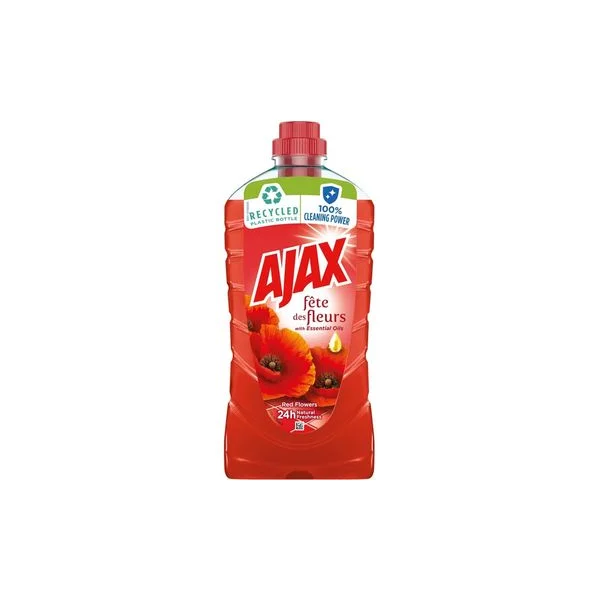 Ajax za podove floral fiesta red flowers (crveni) 1l