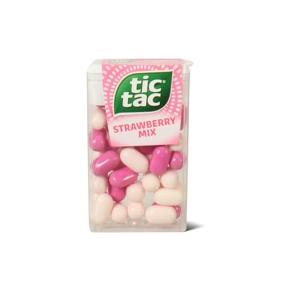 Komprimat tic tac strawberry mix 18gr ferrero