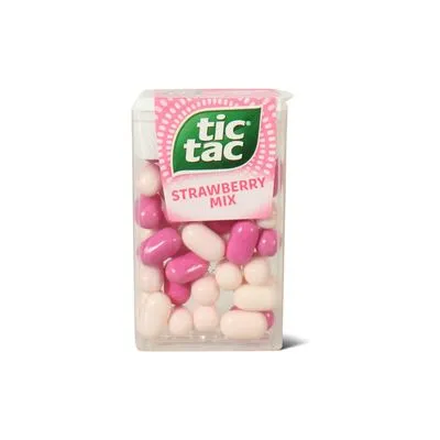 Komprimat tic tac strawberry mix 18gr ferrero