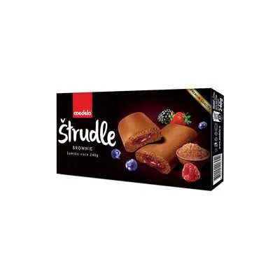 Keks strudla brownie sumsko voce 240gr Medela