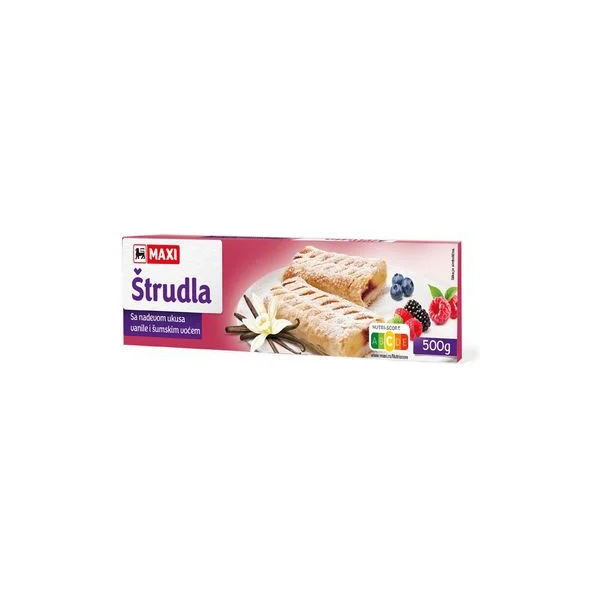 Strudla vanila,sumsko voce Premia 500g