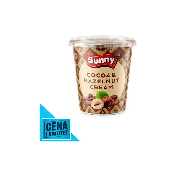 Krem lešnik pvc 400g Sunny