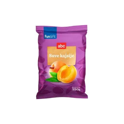 Kajsija suva 150g abc