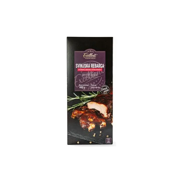 Svinjska rebra BBQ 600g