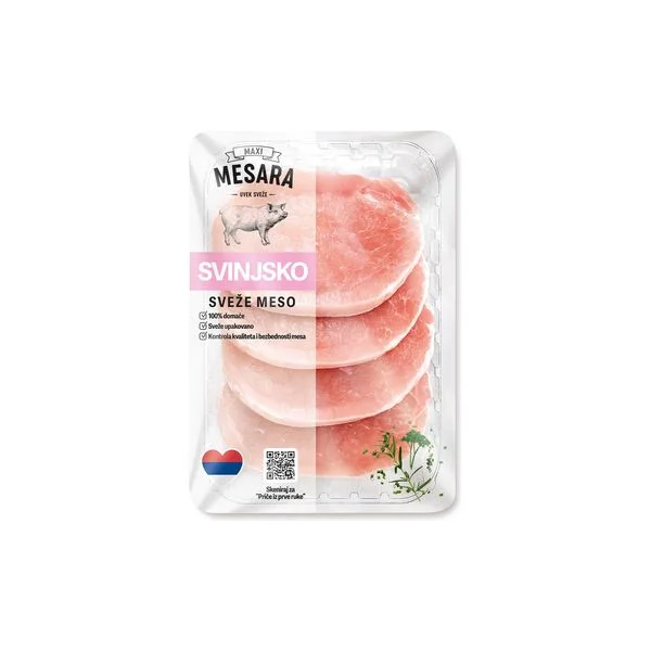 Svinjski but b/k snicla 510g