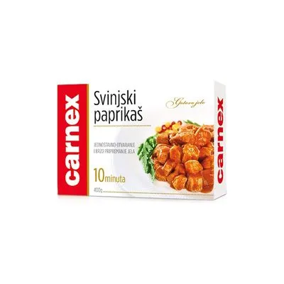 Svinjski paprikaš 400gr Carnex