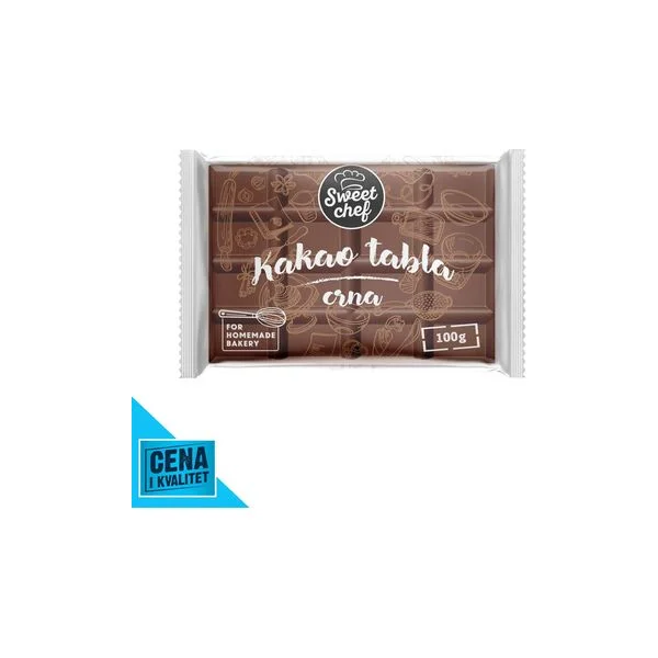 Kakao tabla crna 100g Sweet Chef