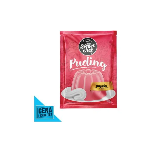 Puding jagoda 40g Sweet Chef